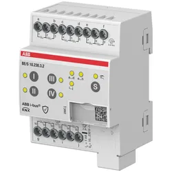 ABB BE/S10.230.3.2 Binäreingang, 10fach, 10-230 V,manuelle Bedienung, REG 2CDG110281R0011