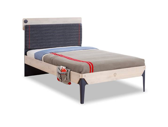 Möbel-Zeit Bett TRIO Design-Bett – Jugendbett – Erhältlich in 100x200 / 120x200 cm