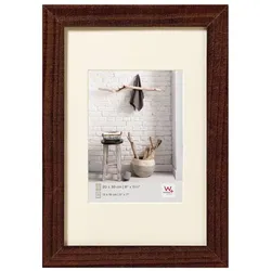 walther design Bilderrahmen Home 35,1 x 45,1 cm nussbaum