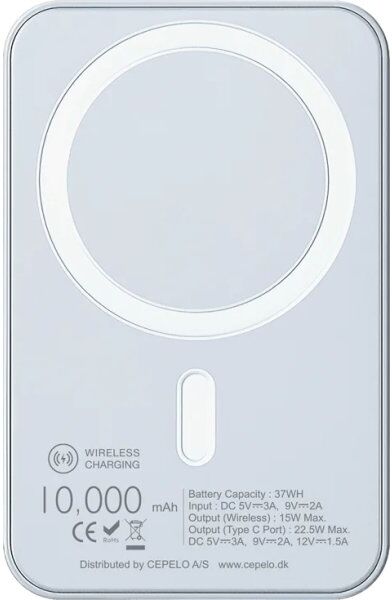 Zmartgear Wireless Powerbank, 10.000 Mah