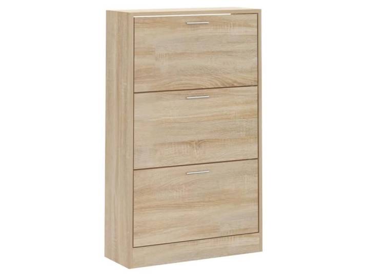 YAPP Armoire à chaussures Chêne sonoma 63x24x103cm Bois d'ingénierie PG