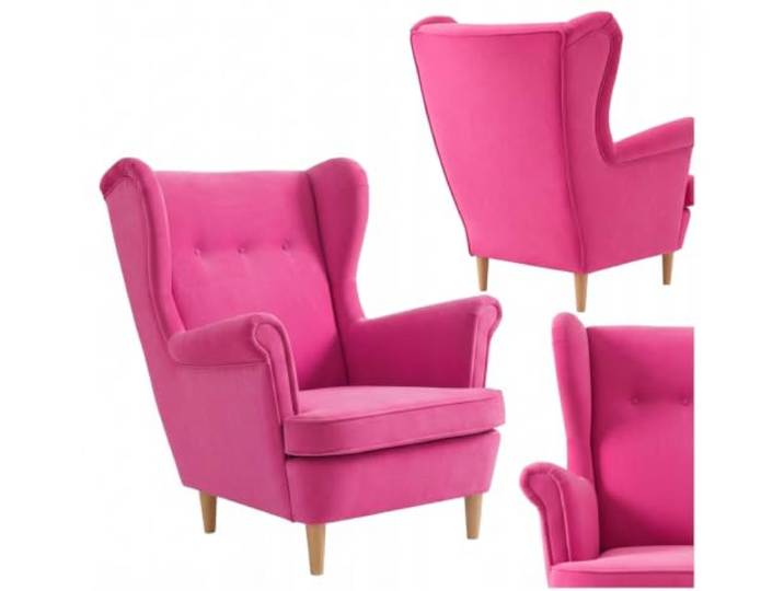 Family Meble Ohrensessel Ari Aura – skandinavischer Sessel, Muster Trinity 10