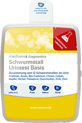 Medivere GmbH SCHWERMETALL Urintest Basis 1 St 11287111