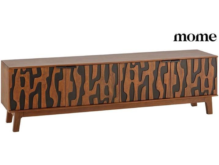 MOME TV-Möbel KANTU 180cm rotbraun