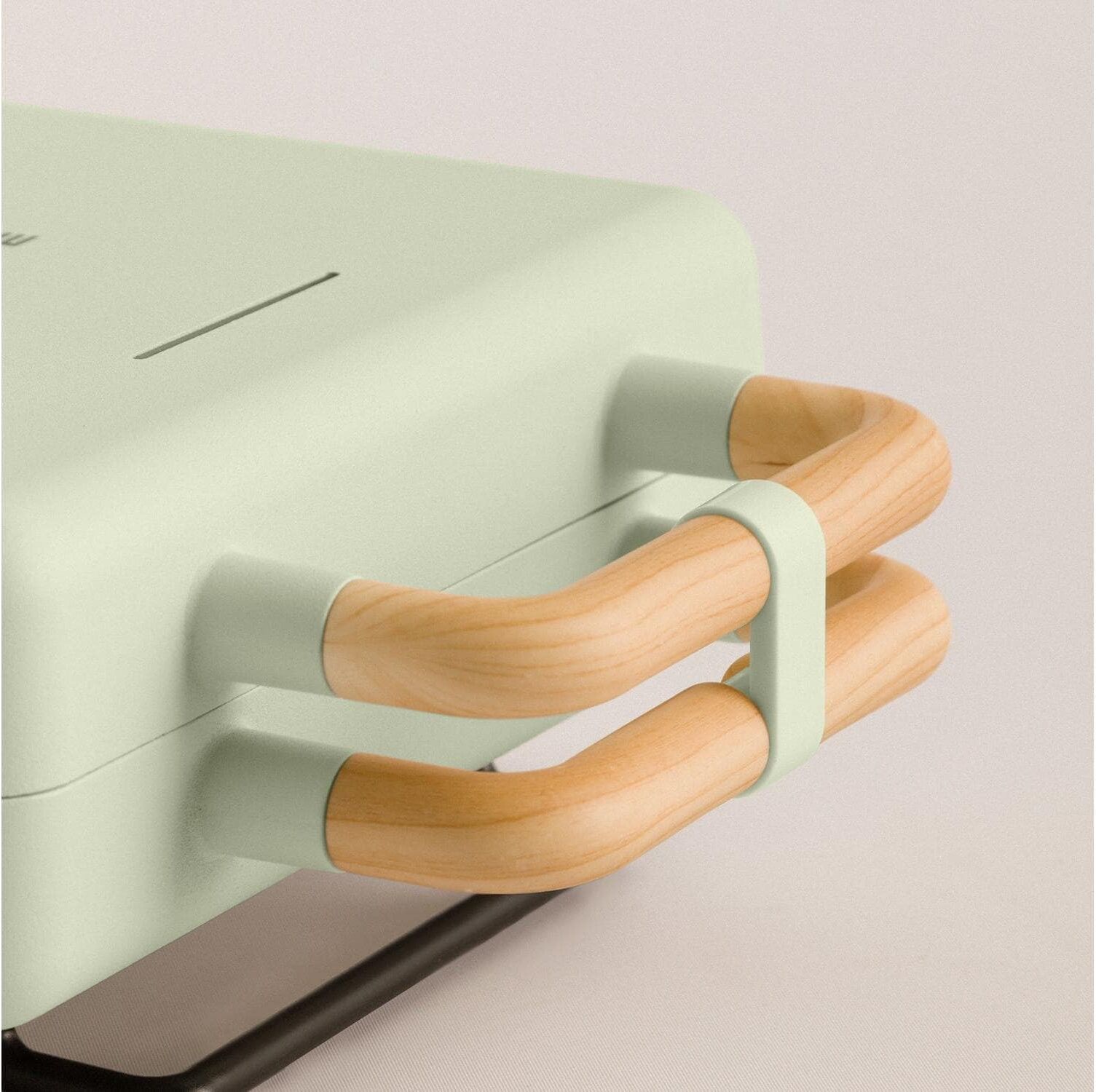 3-in-1-Kombi-Waffeleisen "Create Stone 3 in 1 Studio Pastelgrün", grün, B:15,9cm H:30,2cm, Waffeleisen, 3-in-1-Kombi-Waffeleisen grün Einheitsgröße