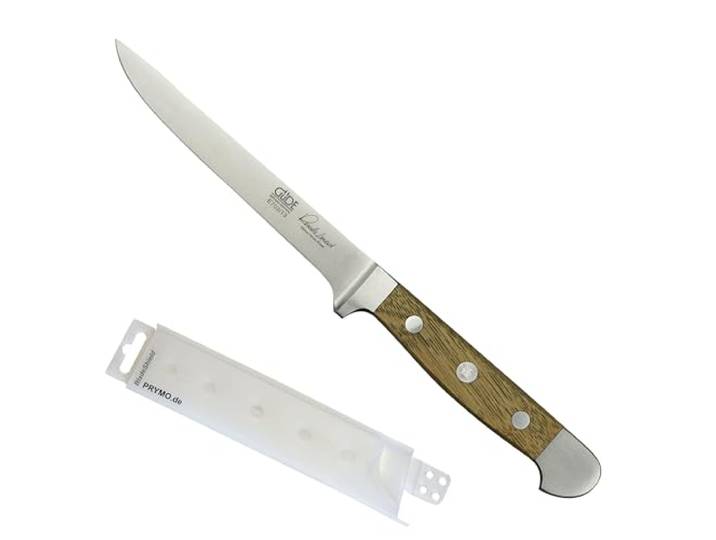 Güde Alpha Fasseiche Flexibles Ausbeinmesser 13 cm inkl. PRYMO.de® Klingenschutz