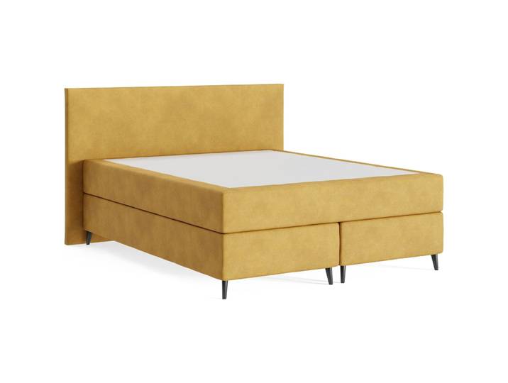 Boxspringbett Sørensen Royal - 132 Gold 160 x 200 cm - Möbel Konfigurator: Traummöbel individuell zusammenstellen