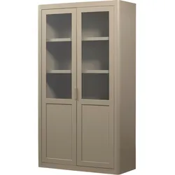Vitrine Gunnar Schlammfarben B: 120 cm
