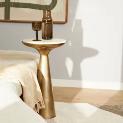 Pflanzensäule Beitisch aus Metall 60 cm hoch