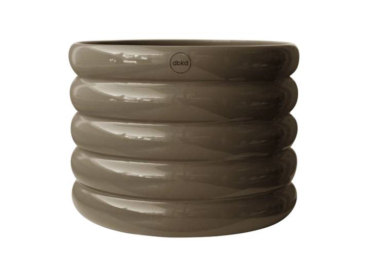 DBKD Pot Mud shiny dust Ø20 cm
