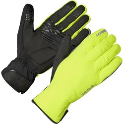 GripGrab Polaris 2 wasserdichte Winter-Fahrradhandschuhe mit PrimaLoft-Isolierung, gelb