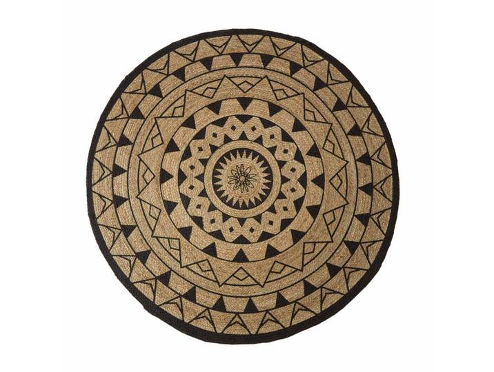 TEPPICH Mandala rund geflochten 150 cm