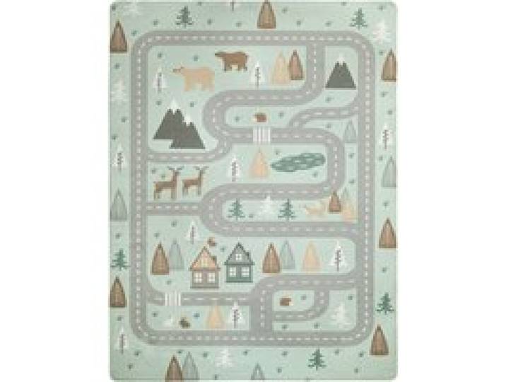 Tapis pour enfant lavable Chiko turquoise 155x230 cm