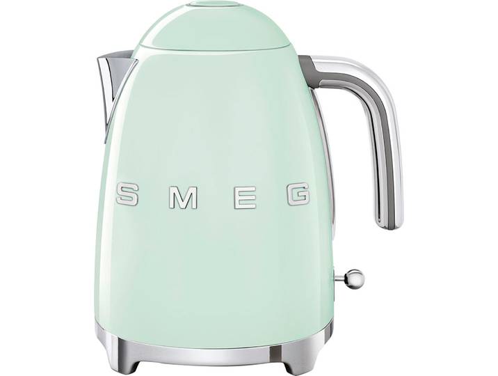 SMEG Wasserkocher KLF03PGEU , grün (pastellgrün), B:22,3cm H:24,8cm T:17,1cm, Wasserkocher, Wasserkocher