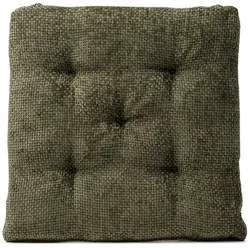 Sitzkissen VERA oliv (BHT 40x40x4 cm) - grün - BHT 40x40x4 cm