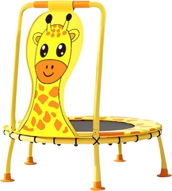 Kindertrampolin - Mini Rebounder - Aktive Spiele - Kinderfestes Design - 91 cm - Multicolor