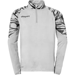 UHLSPORT 1/4 ZIP TOP GOAL 25 1/4 ZIP TOP, Größe L in Schwarz Schwarz
