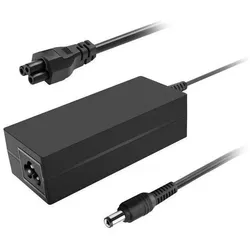 CoreParts Power Adapter for Fujitsu (60 W), Notebook Netzteil, Schwarz
