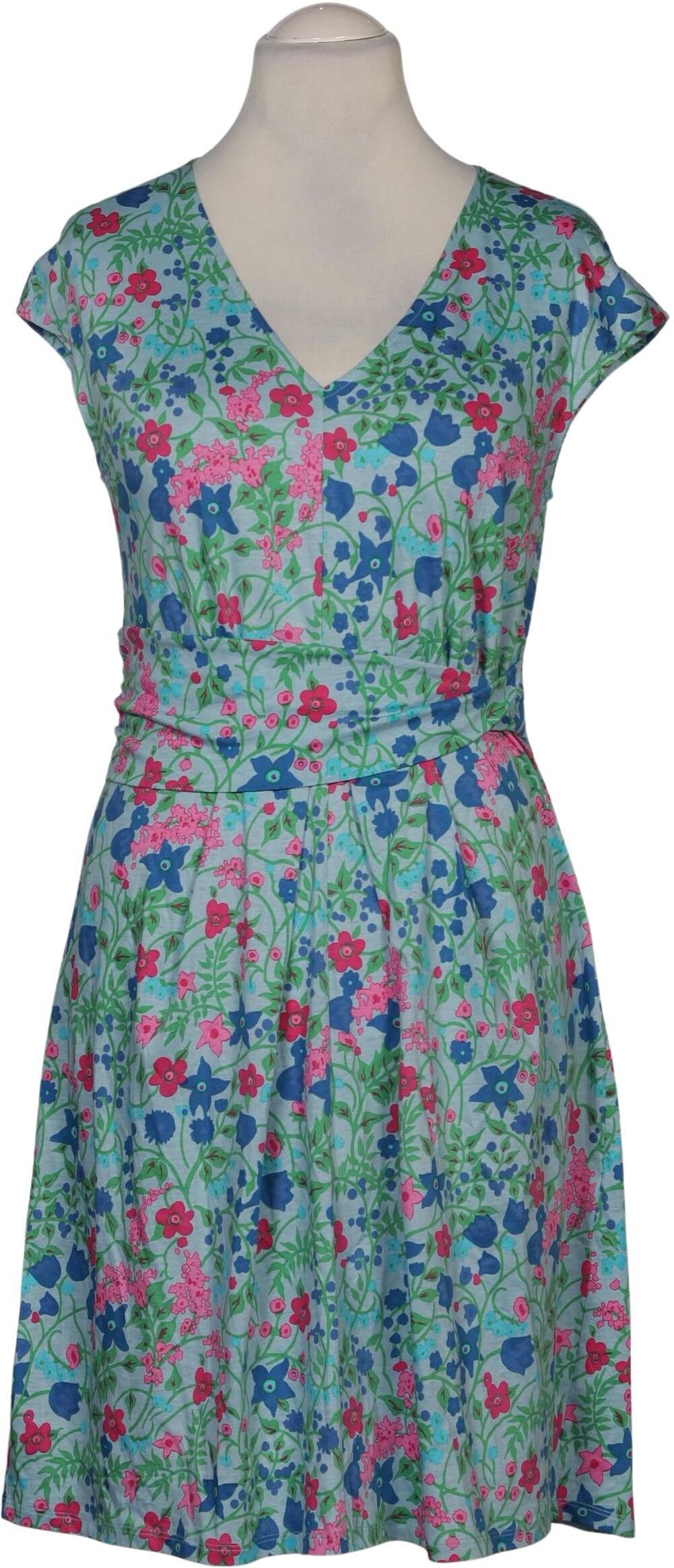 Weekend Max Mara Damen Kleid, Mehrfarbig, Gr. L, Baumwolle - Second Hand