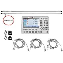 4-Achsen Magnetband-Messsystem-Set mit LCD-Bildschirm für SIEG SC10