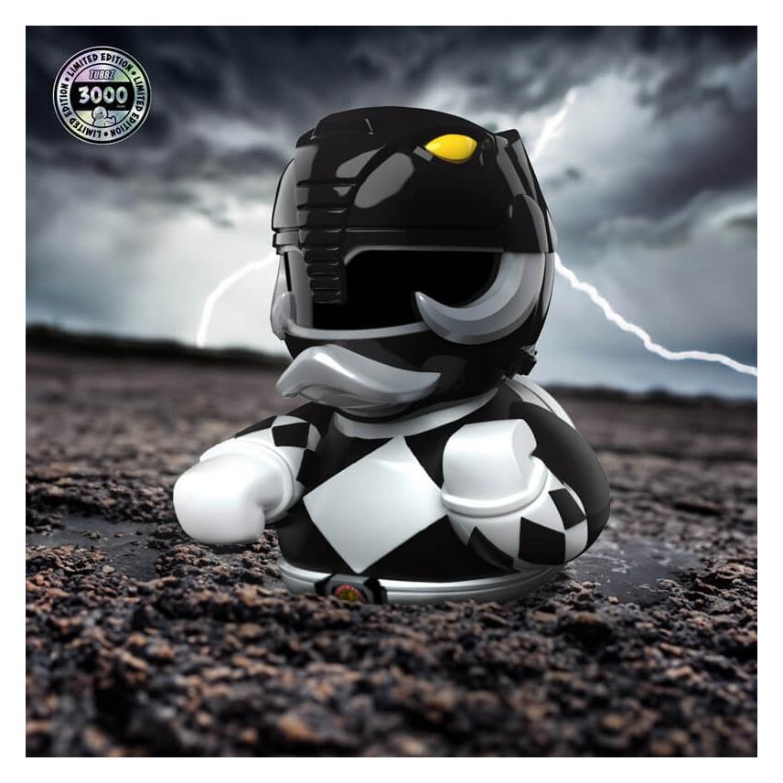 Numskull Canard de bain - Mighty Morphin Power Rangers - Ranger Noir (Première Édition) (143321)