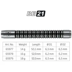 BULL'S BE-21 Softdart Barrel