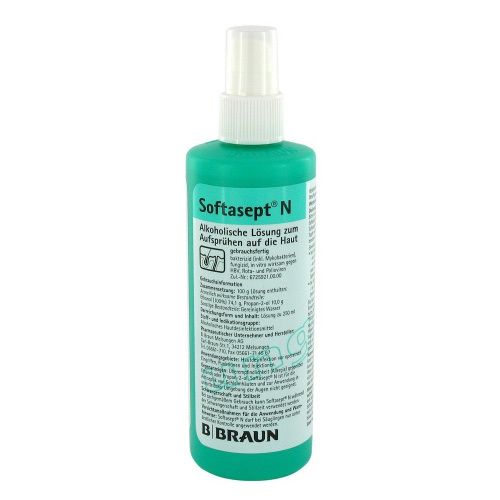 Softasept N farblos Sprühfl. 250 ml Lösung