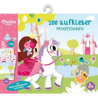 200 Aufkleber - Prinzessinnen