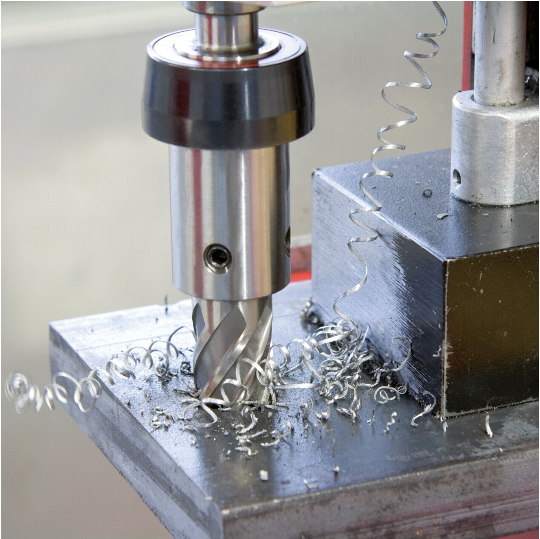 RUKO Kernbohrer HSS mit Weldonschaft (3/4 Zoll) zum Bohren von Metallen, Durchmesser:33 mm, 108233)