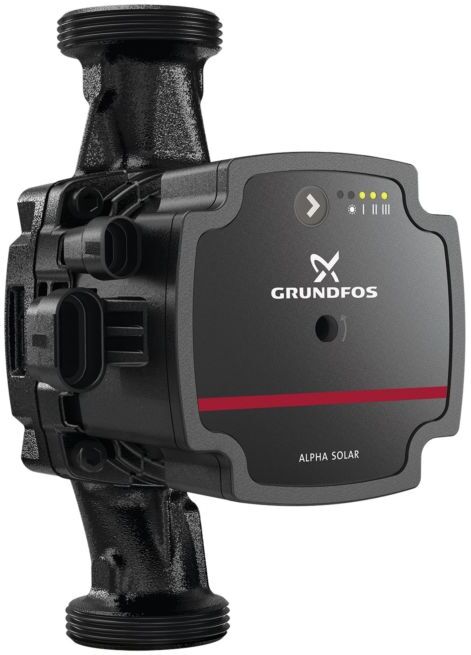 Grundfos Alpha Solar Primärpumpe 98989300 25-75, Baulänge 180 mm, PN10, 230 V