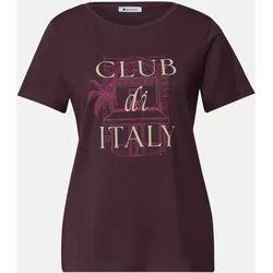 T-Shirt Club di Italy Violett 40