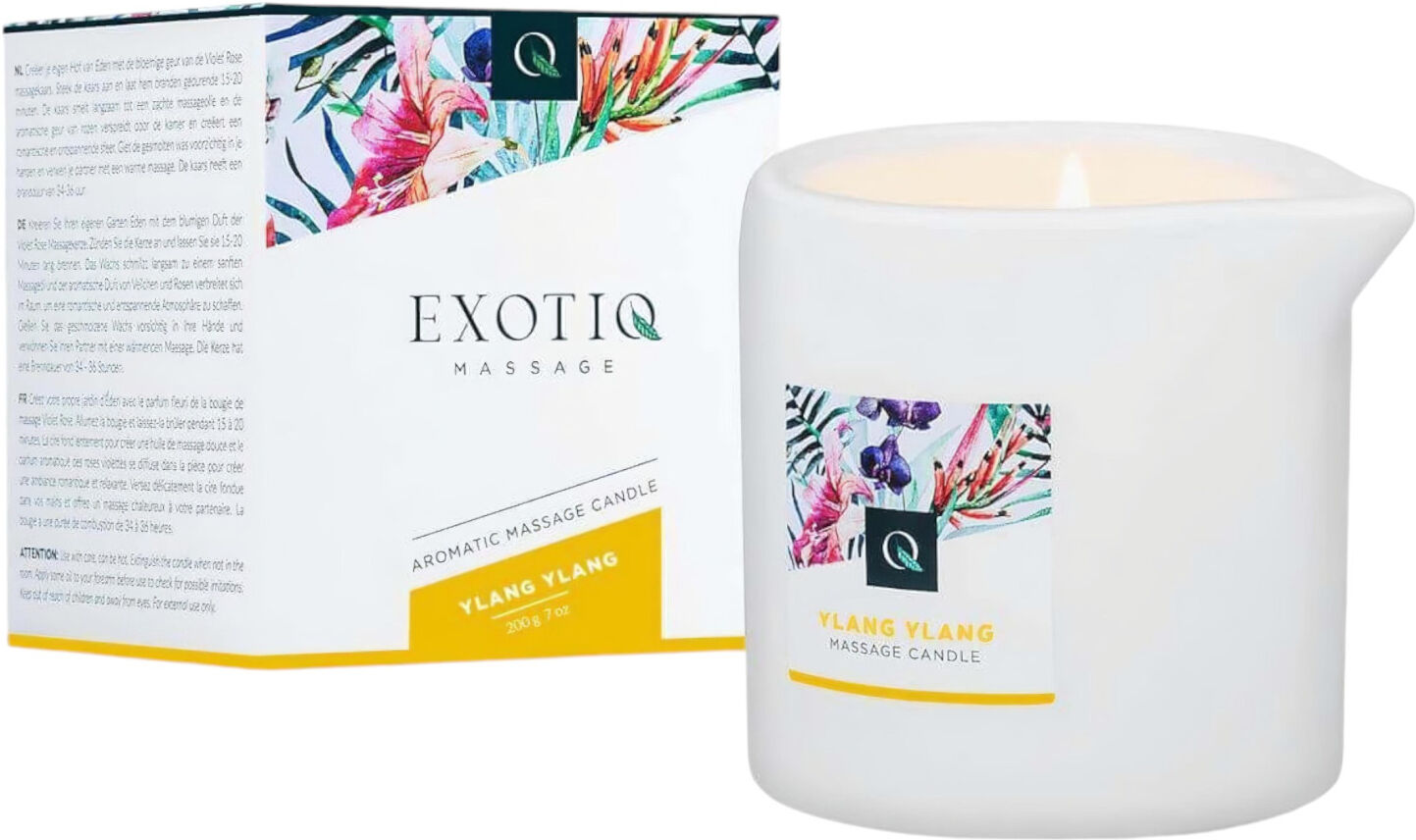 Exotiq - Aromatic Massage Candle - Ylang Ylang (200g)