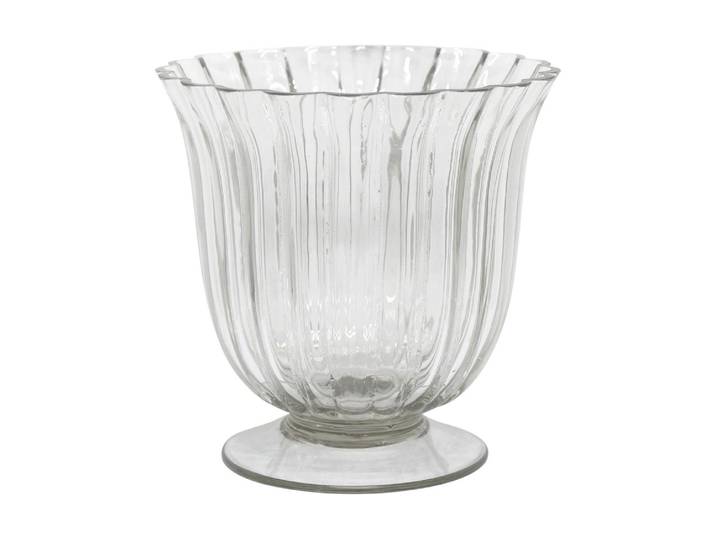 Windlicht Chic Antique Hurricane 16 cm , transparent, B:16cm H:15,5cm T:16cm Ø:16cm, Glas, Kerzenhalter, Windlicht