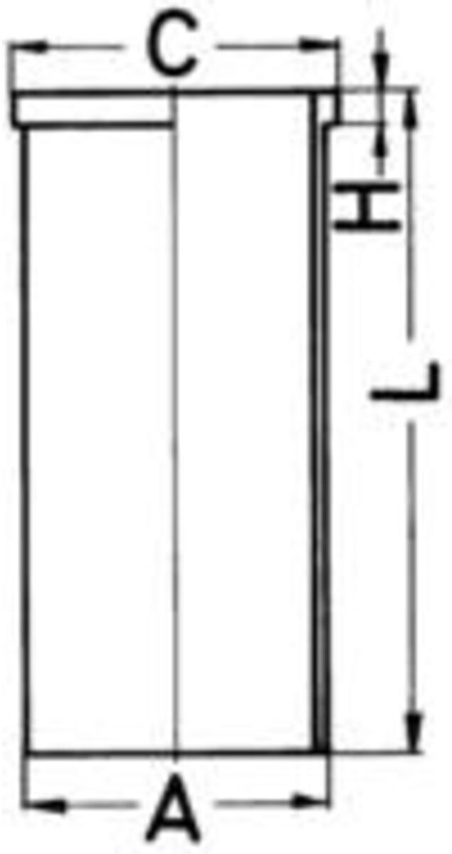 Zylinderlaufbuchse KOLBENSCHMIDT 89177190