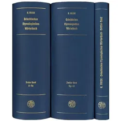 Griechisches etymologisches Wörterbuch (Band 1): A Ko, Fachbücher von Hjalmar Frisk