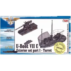 CMK U-Boot Typ VII C Aussendetails I Turm für Revell-Bausatz