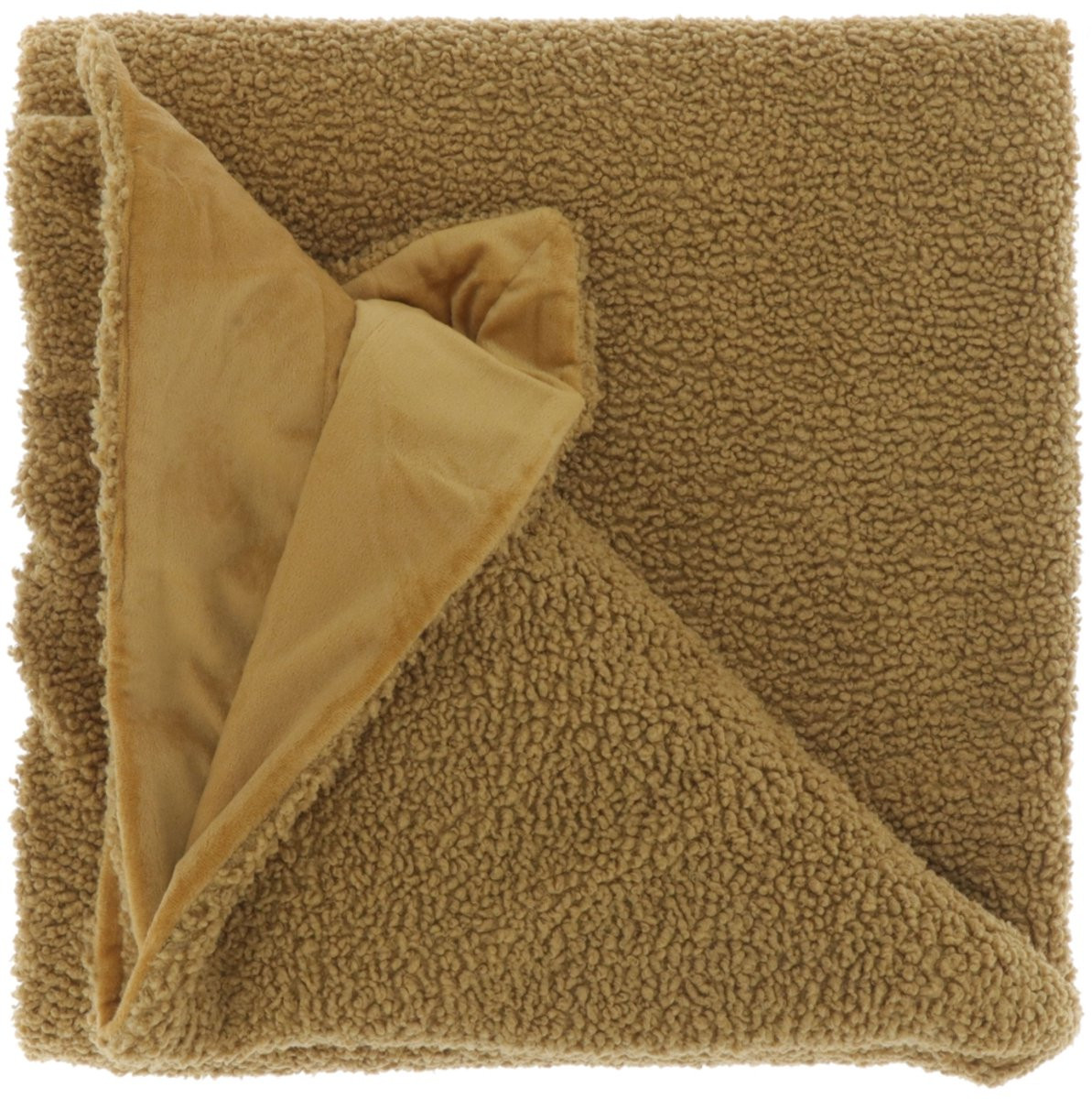 Unique Living Plaid Romie Geel Polyester