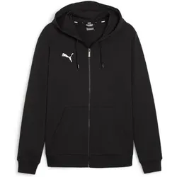 PUMA Herren Sweatshirt teamGOAL Casuals Hooded Ja, Größe 3XL in Schwarz Schwarz