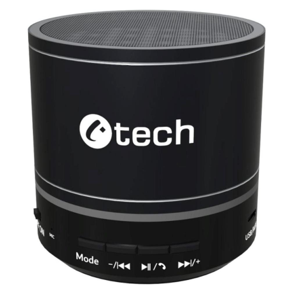 C-Tech SPK-08B schwarz / Tragbarer Lautsprecher / 3 W / BT 5.0 (8595729901629)