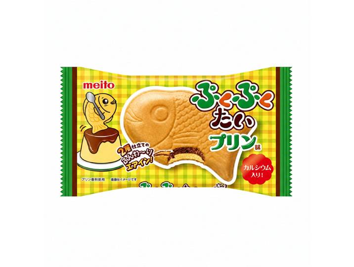 Meito En-cas pudding en forme de poisson, Saveur chocolat
