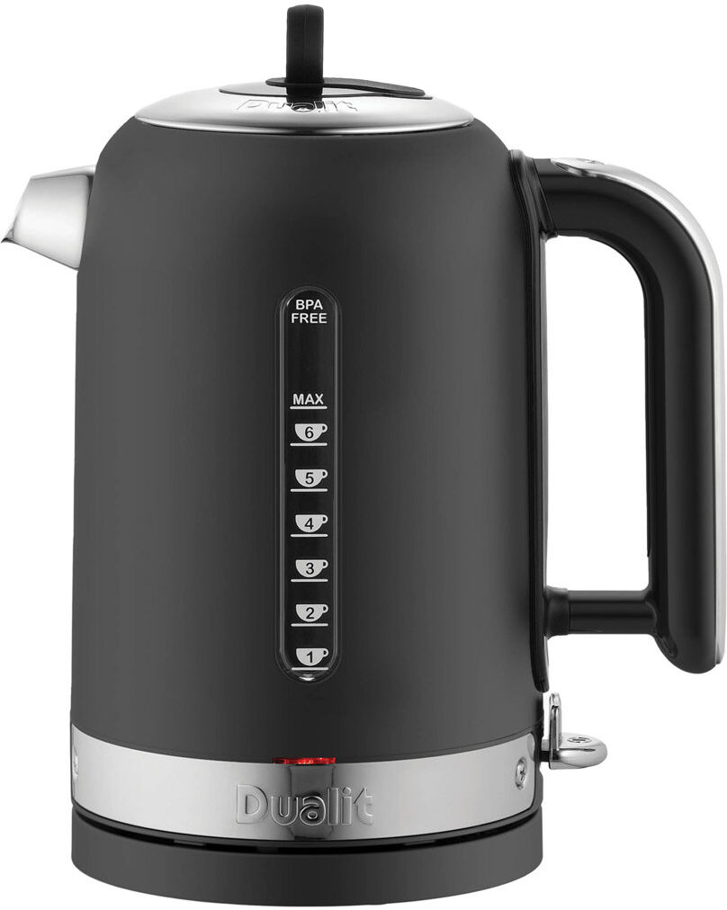 Dualit 1.7L Classic Quiet Boil Kettle Black