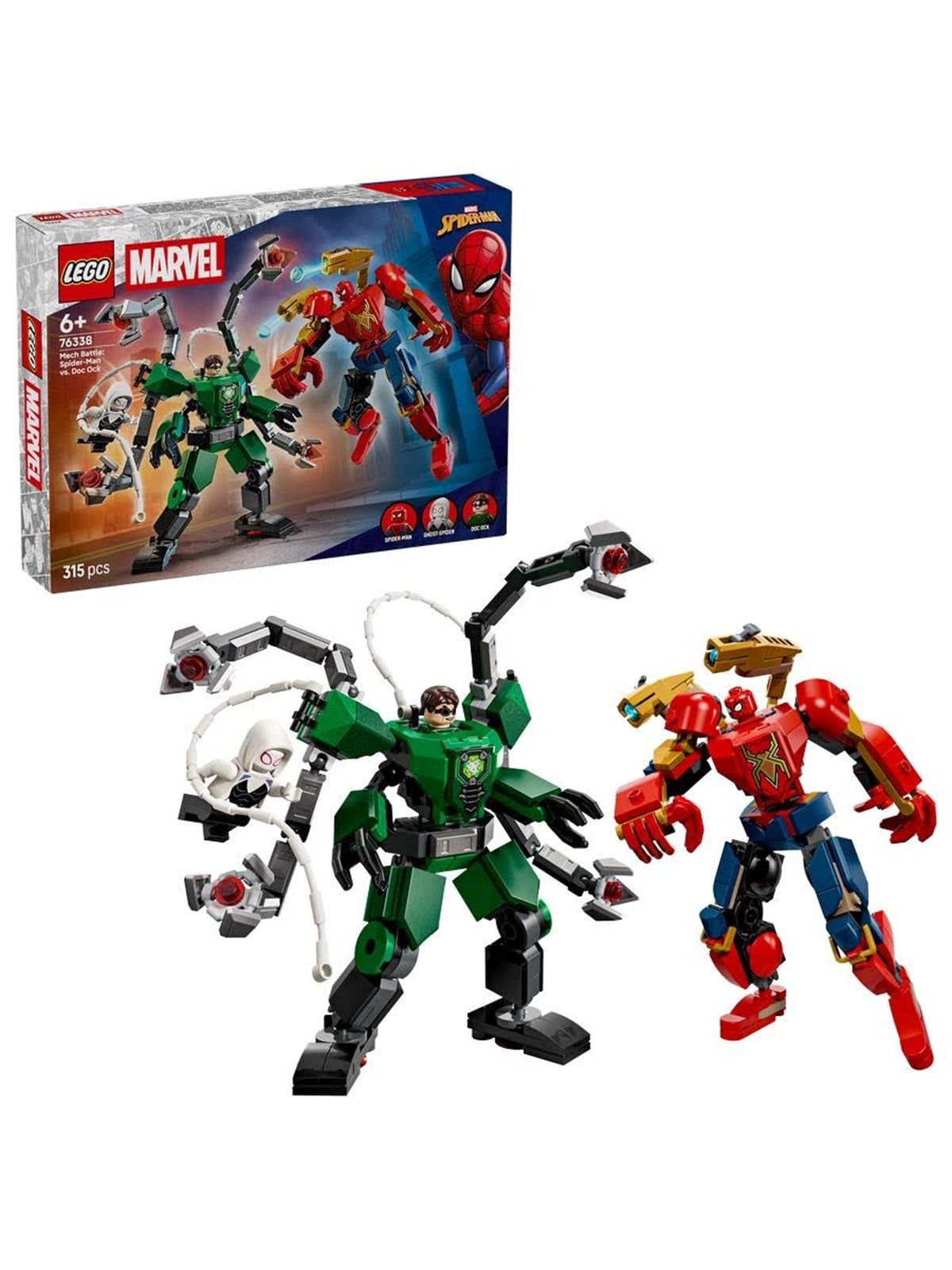 LEGO Marvel 76338 Mech-Duell: Spider-Man vs. Doc Ock