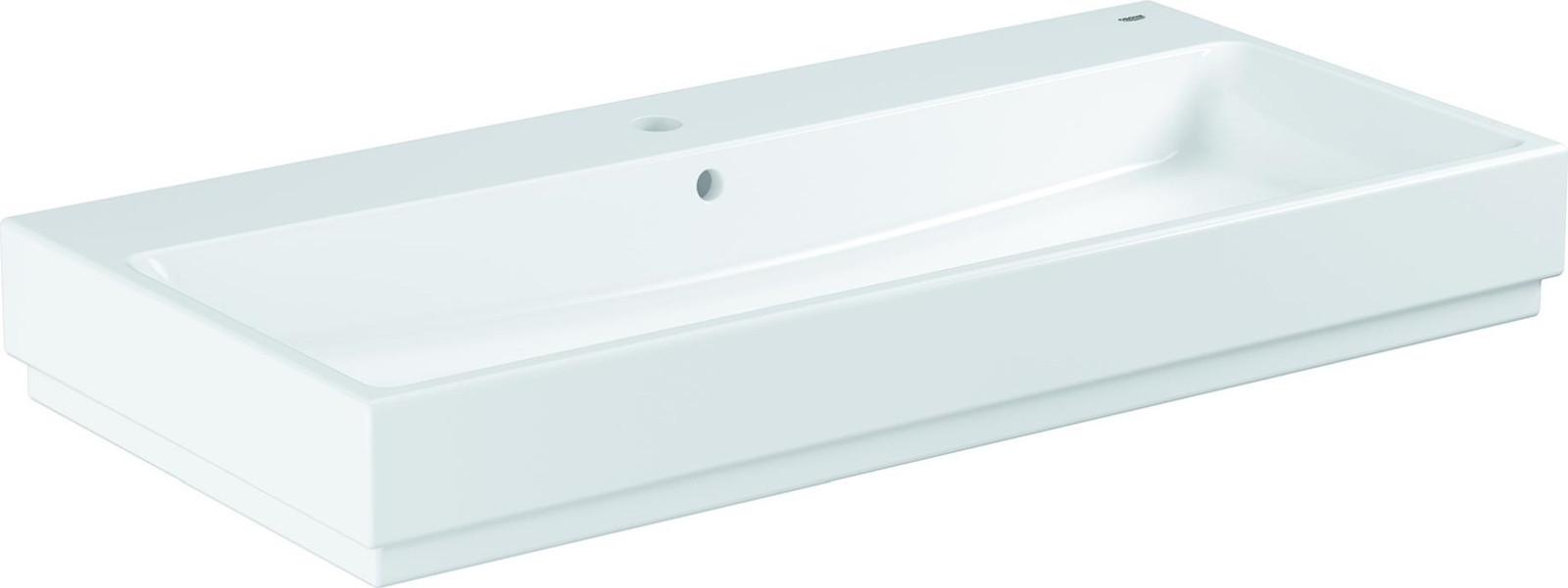 Grohe Cube keramische wastafel, wandmontage, 100 cm