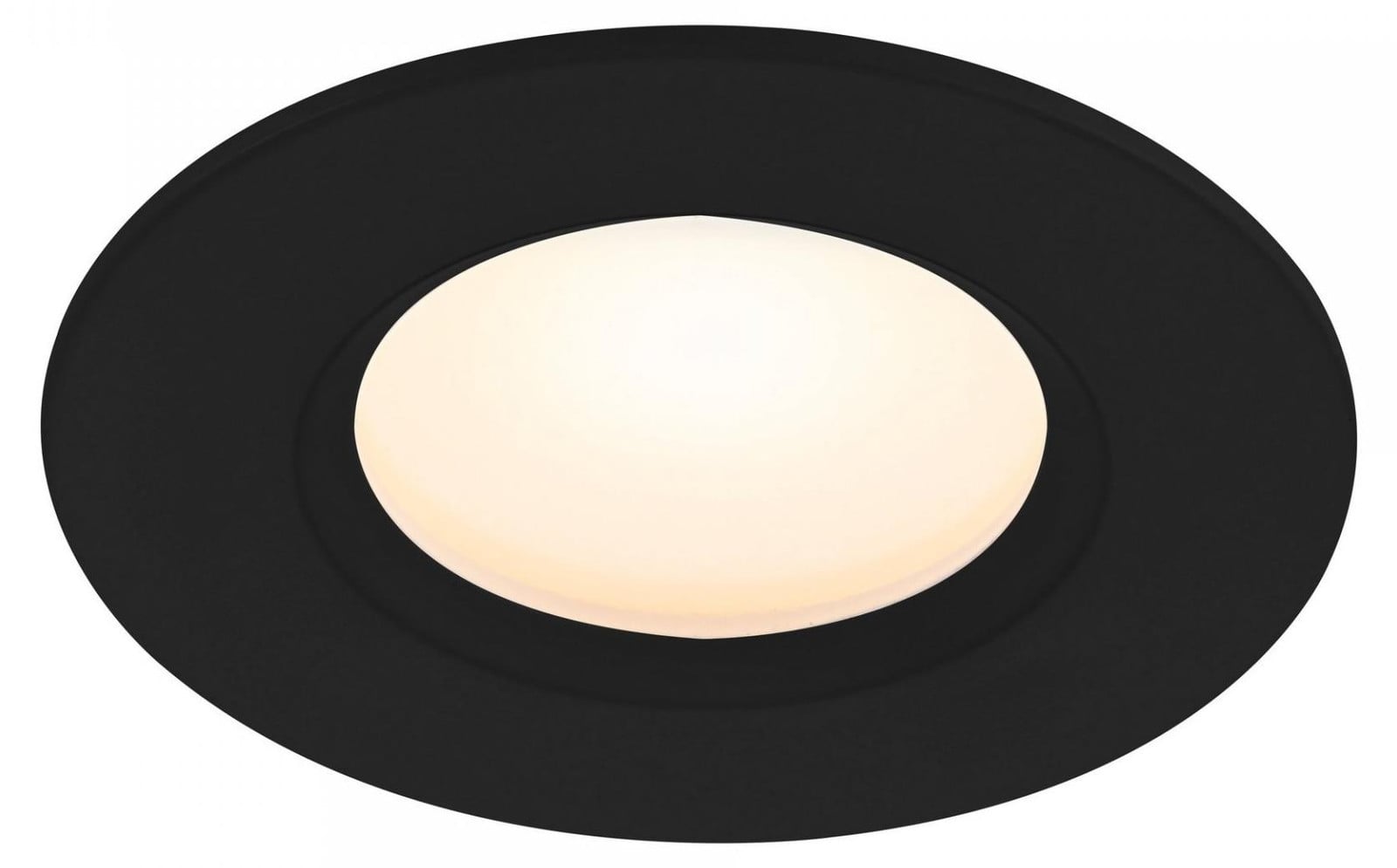 Nordlux Tiaki LED inbouwspot zwart modern IP65 dimbaar