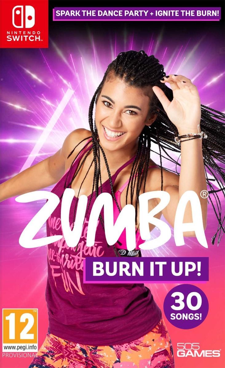 Nintendo Zumba Burn it Up Switch