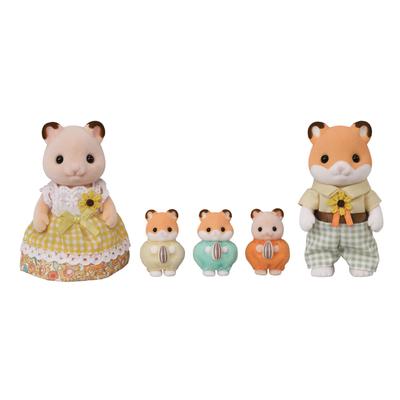 Spielfigur SYLVANIAN FAMILIES "Hamster Familie", bunt, Spielfiguren, Kinder, Kunststoff