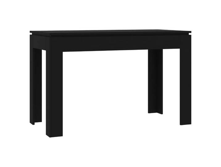 VidaXL - Esstisch holzwerkstoff, One Size, Schwarz