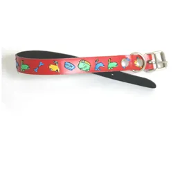 Martin Sellier Serigraphie (One Size, Hund, Allgemein, Spazieren), Halsband + Leine