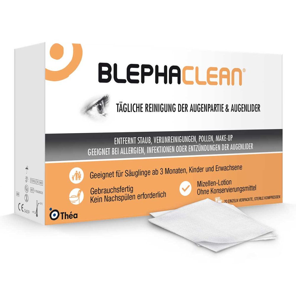 Thea Pharma GmbH Blephaclean Kompressen sterile 03658390