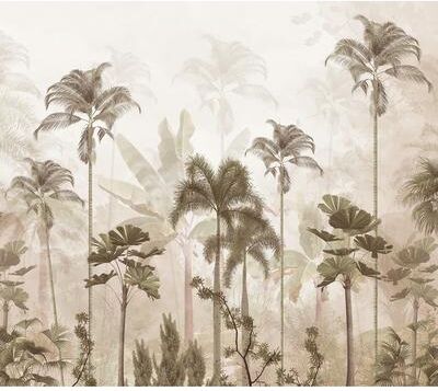 Veer Decor Vintage Tropical Palms Wall Mural